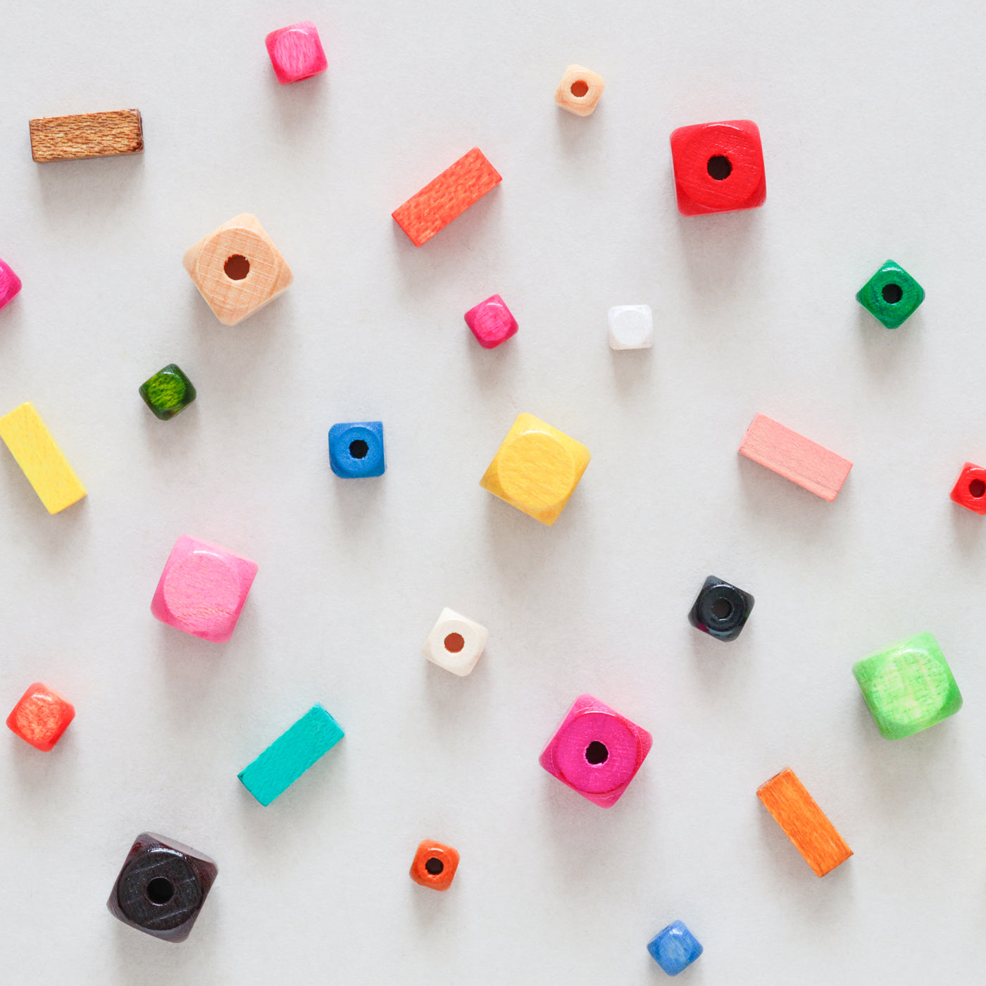 ウッドビーズ 角