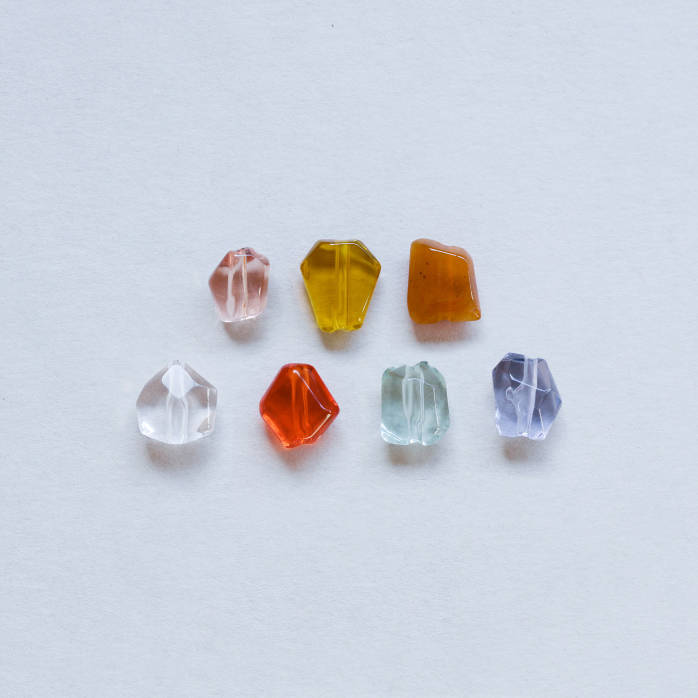 古代水晶　ビーズ アクリルビーズ【S249】