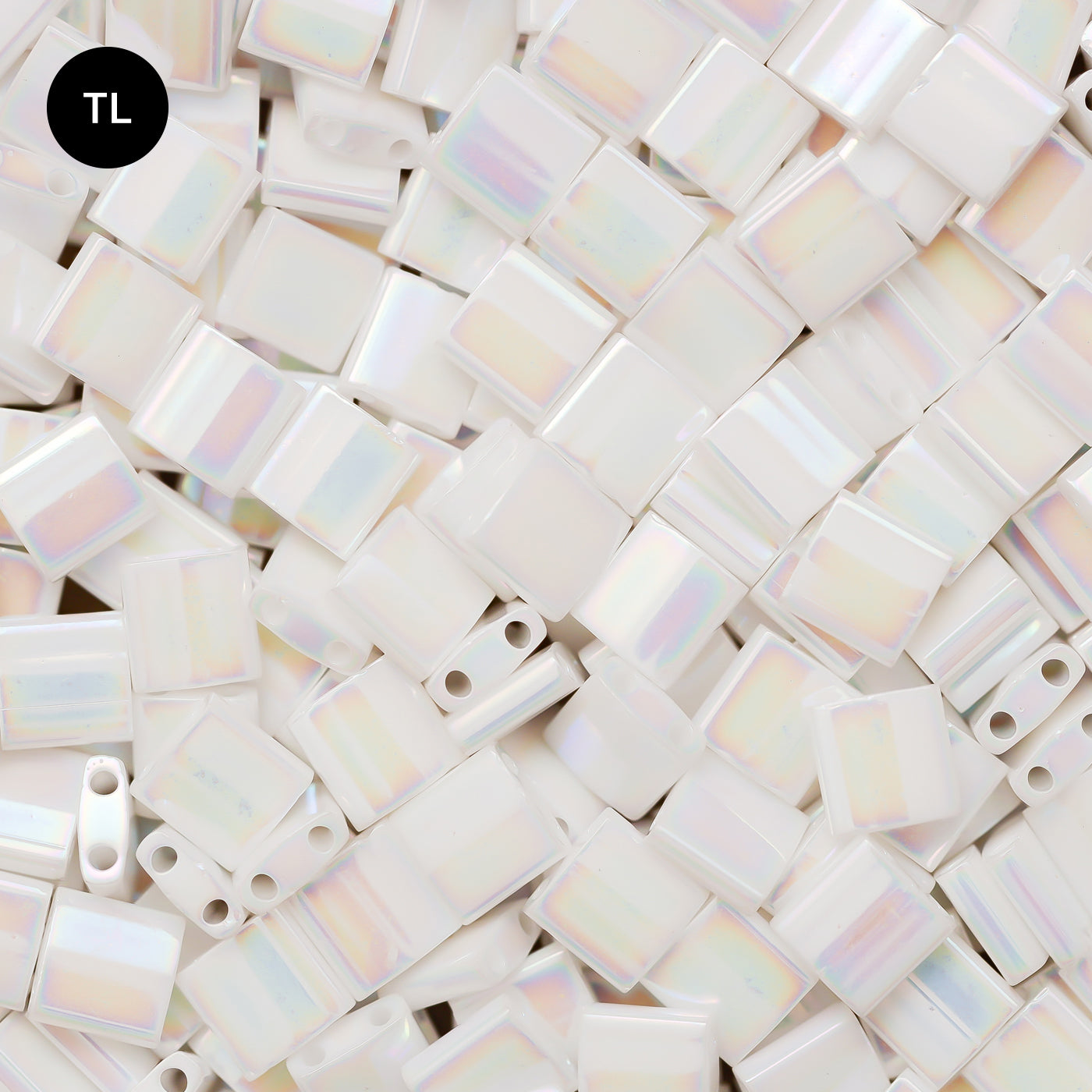 TILAビーズ　ギョクレインボー